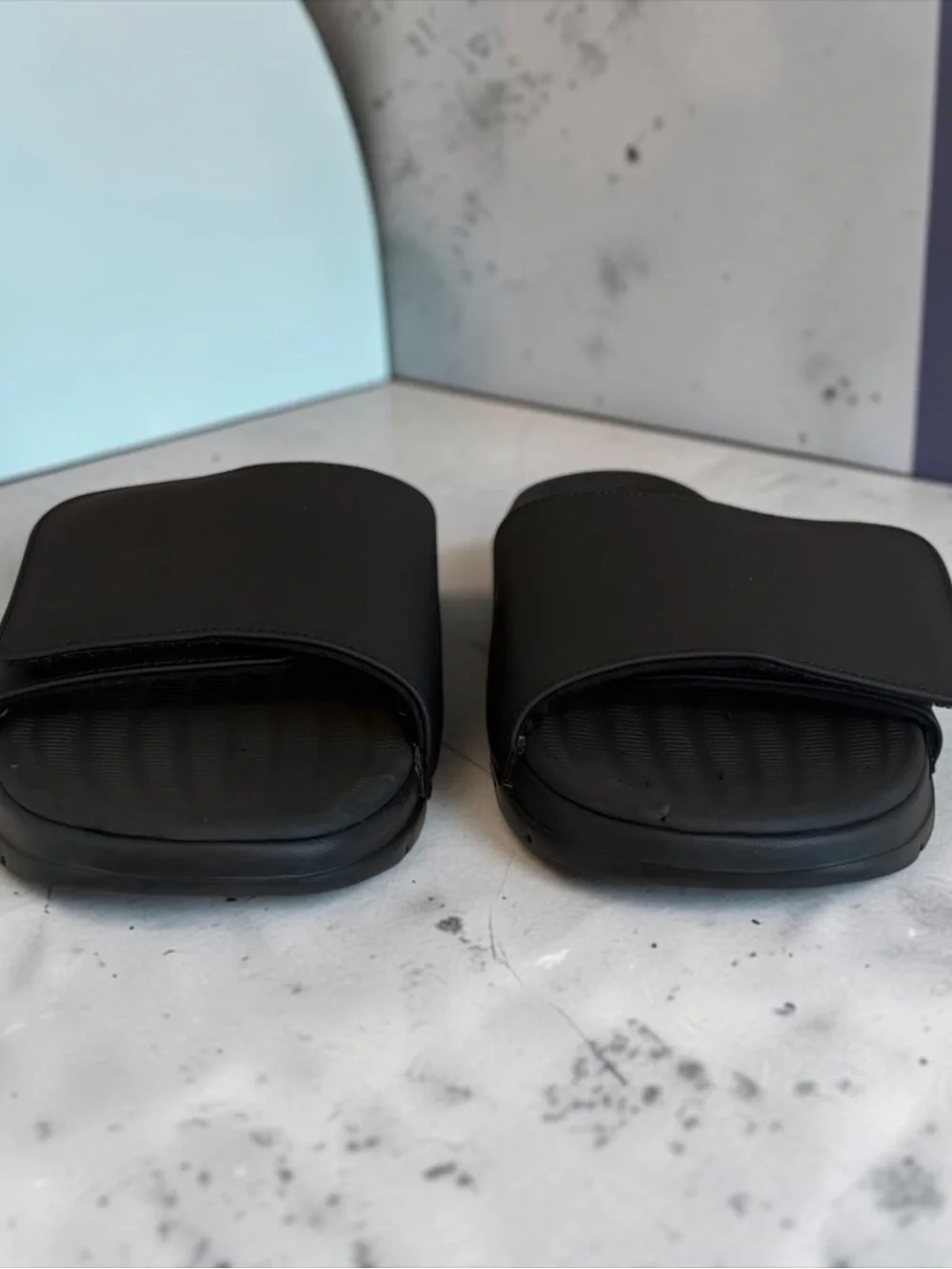 Skechers GO Consistent Mens Size 13 Black Slide Sandals Goga Mat 229033